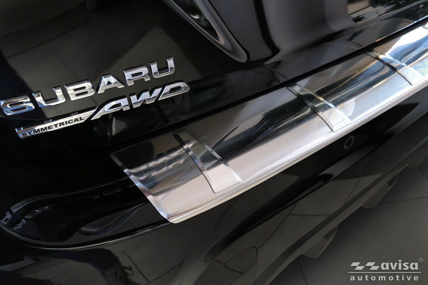 Lastskydd Subaru Crosstrek III 2023+ – Silver satin – detaljbild 3
