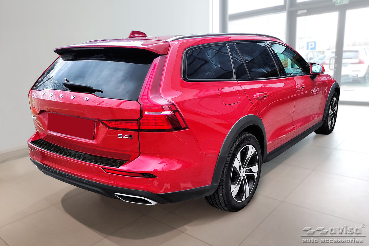 Lastskydd Black Mat Volvo V60 II Kombi 2018+ m.fl. – Mattsvart – detaljbild 2