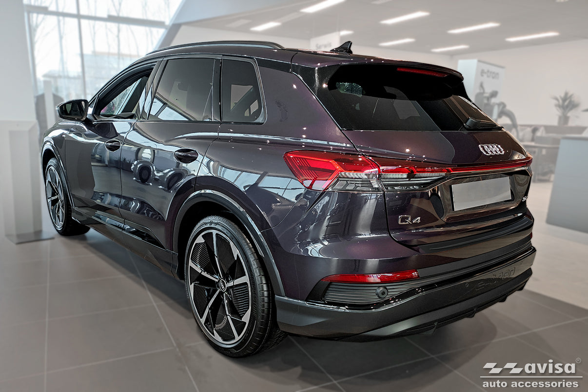 Lastskydd Black Mat Audi Q4 E-Tron/ Q4 E-Tron Sportback 2021+ – Mattsvart – detaljbild 2