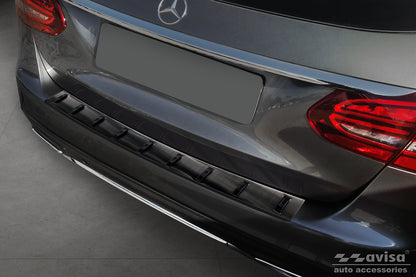 Lastskydd Strong Edition Mercedes C Class W205 Kombi 2014–2018, facelift 2018+ – Svart – detaljbild 3