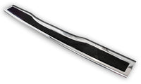 Lastskydd Mercedes V Class W447/ Vito III/ Marco Polo 2014–2019, facelift 2019–2024, facelift 2024… – Spegelblank steel, Svart Kolfiber