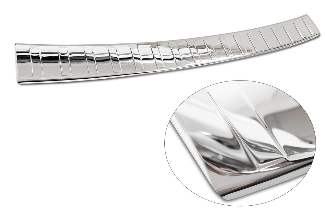 Lastskydd Mercedes C Class V Kombi AMG S206 2021+ – Spegelpolerat silver