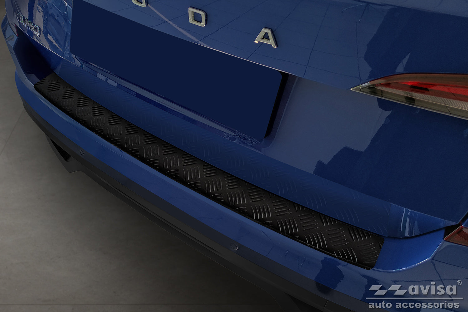 Lastskydd Black Mat Skoda Kamiq crossover 2019–2024 – Mattsvart – detaljbild 3
