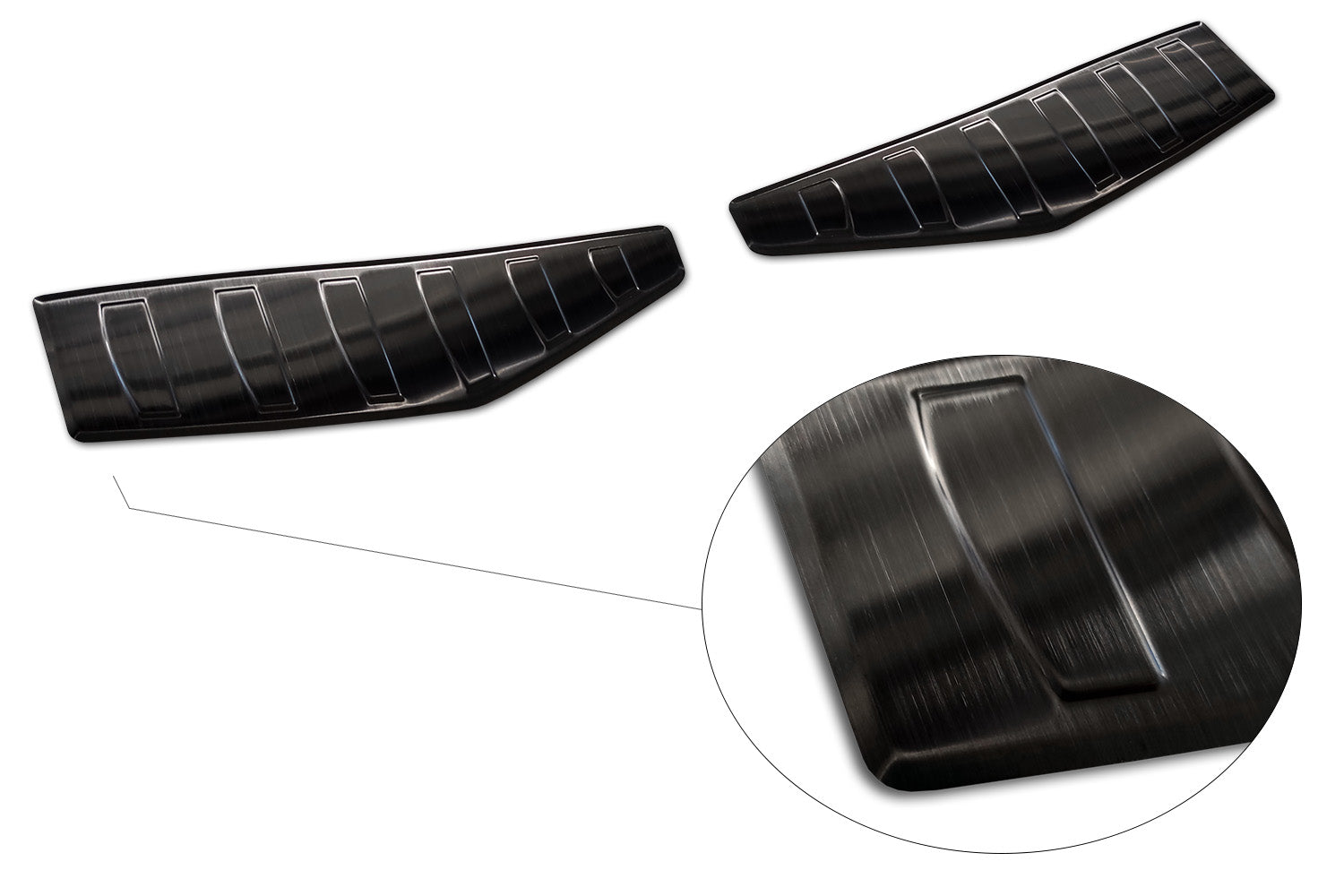 Lastskydd Ford Mustang Mach-E 2020+ (2 pcs) – Svart