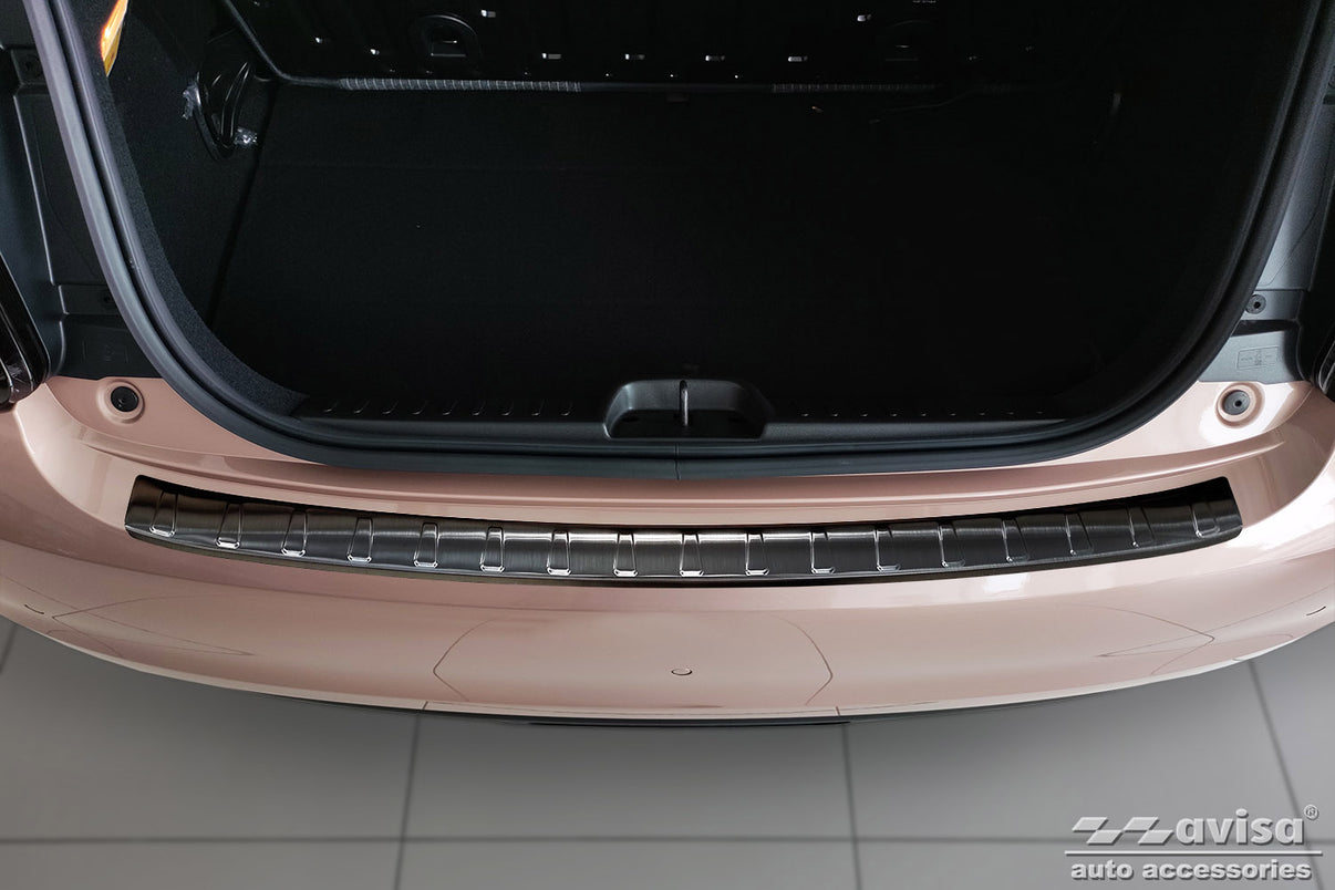 Lastskydd Fiat 500 e II halvkombi 3-dörrars 2020+/ Fiat e II cabrio 2020+/ Fiat 500 II 3+1 Electric – Svart – detaljbild 3
