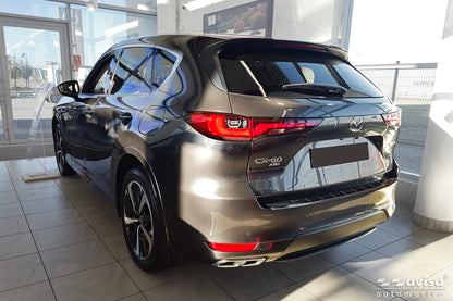 Lastskydd Shadow Premium Mazda CX-60 2022+ – Svart / Spegelblank svart – detaljbild 2