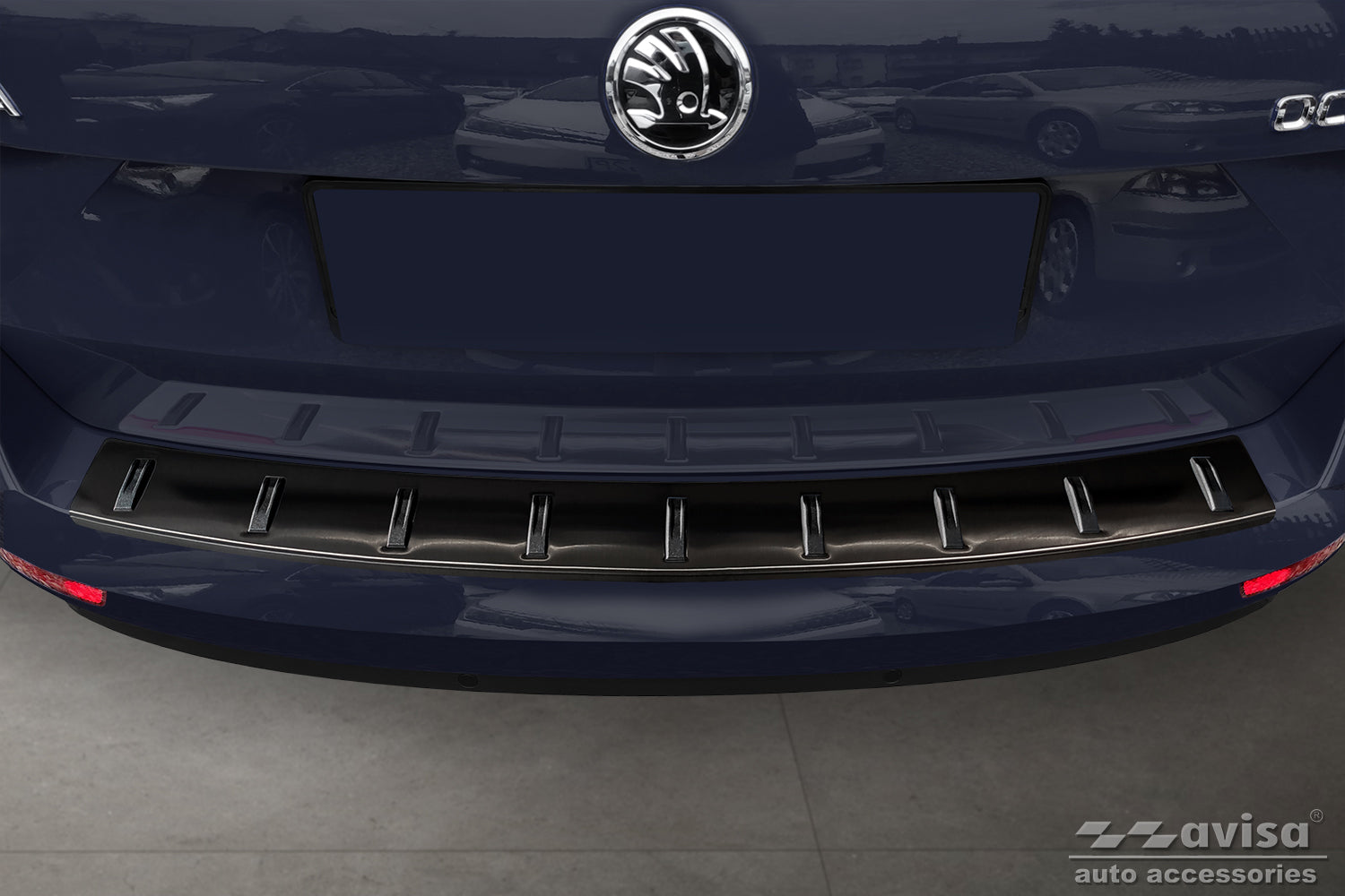 Lastskydd Strong Edition Skoda Octavia III Kombi facelift 2016–2019 – Svart – detaljbild 3