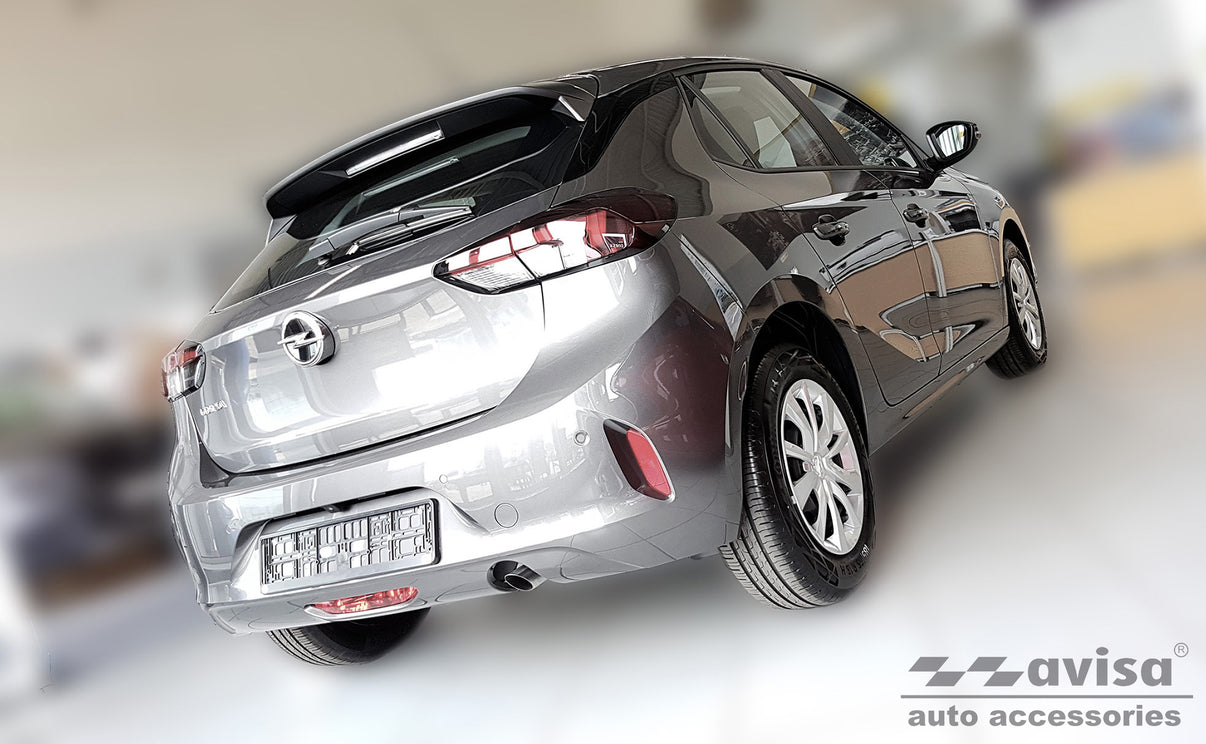 Lastskydd Opel Corsa F VI Edition/ Elegance halvkombi 5-dörrars, Corsa-e Edition 5-dörrars 2019–2023, facelift 2023+ m.fl. – Svart (2/35484) – detaljbild 2