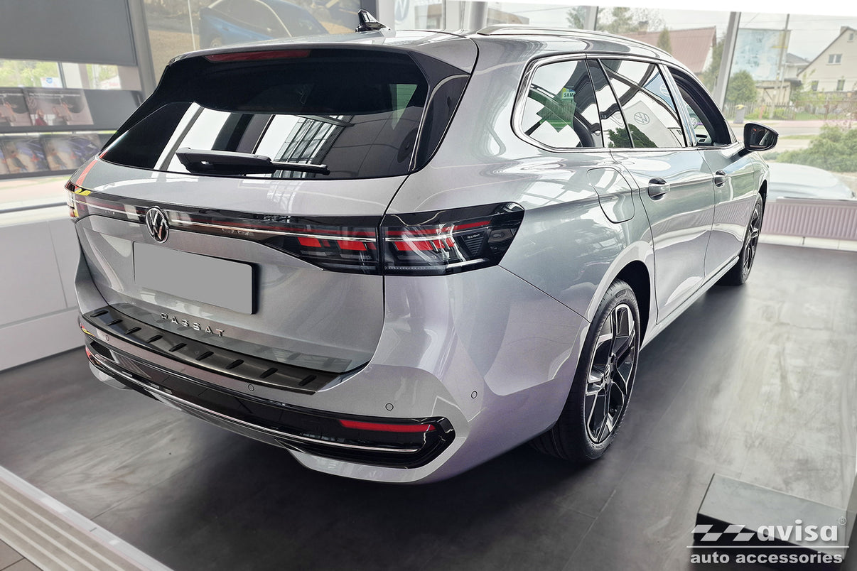 Lastskydd Strong Edition Volkswagen Passat B9 Variant/ R-line/ Hybrid 2024+ – Svart – detaljbild 2
