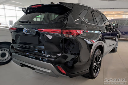 Lastskydd Toyota Highlander IV( XU70) 2019+ – Svart – detaljbild 2