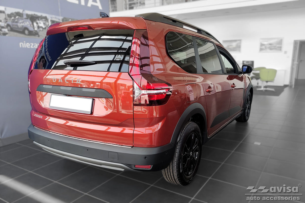 Lastskydd Dacia Jogger 2021+ – Silver satin – detaljbild 2