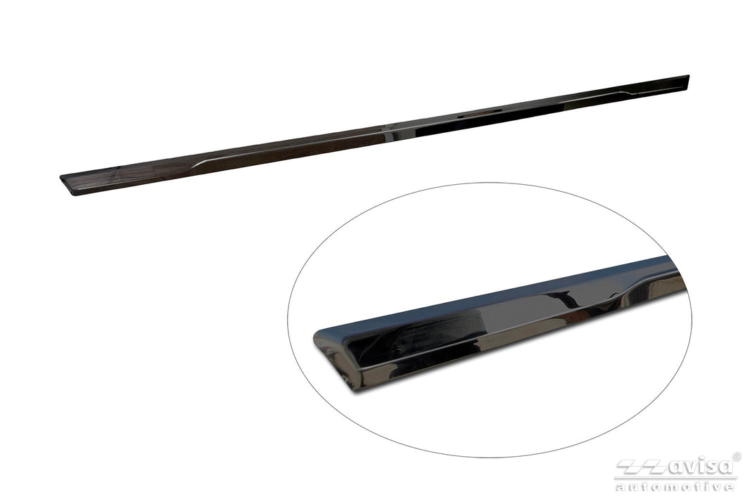 Bakluckelist Skoda Superb IV liftback 2023+ – Spegelblank svart