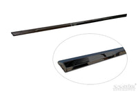 Bakluckelist Skoda Superb IV liftback 2023+ – Spegelblank svart