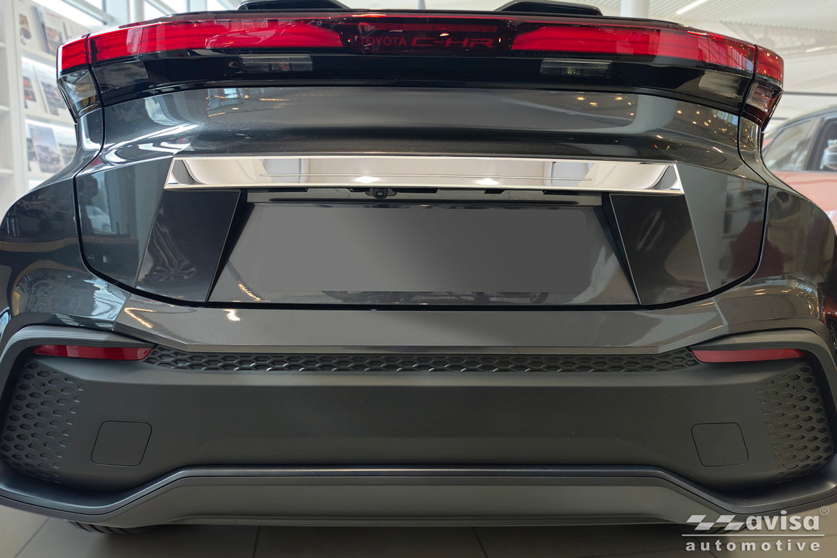 Bakluckelist Toyota C-Hr II (X20) 2023+ – Spegelpolerat silver – detaljbild 3