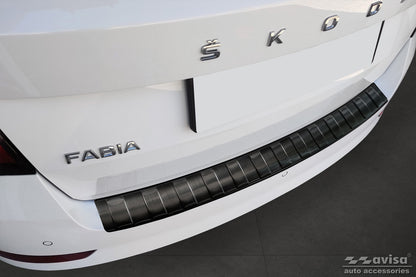 Lastskydd Skoda Fabia III Kombi facelift 2018+ – Svart – detaljbild 3