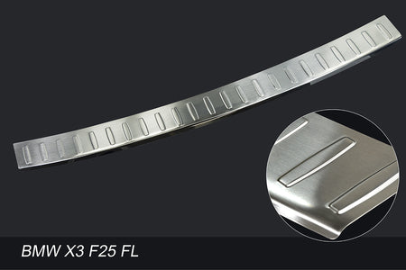 Lastskydd BMW X3 F25 2014–2017 (fits also to X-line) – Silver satin