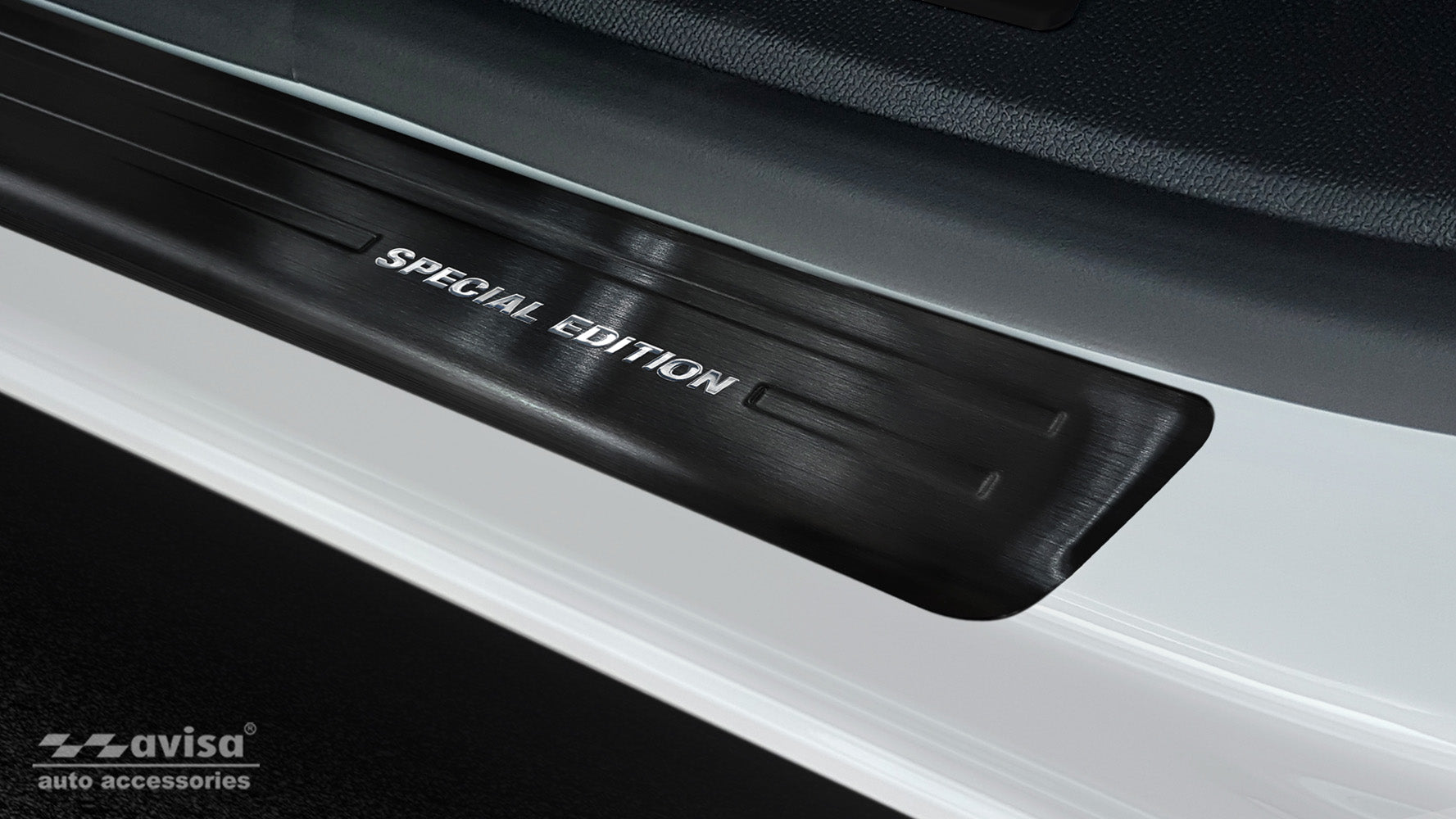 Tröskelskydd Special Edition Citroen C5 Aircross 2018–2022, facelift 2022–2025 – Svart – detaljbild 3