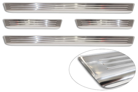 Tröskelskydd Lines Volkswagen Tiguan III 2024+ – Silver satin