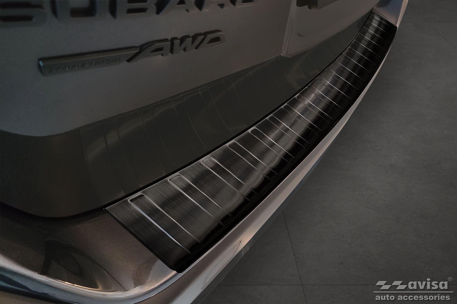 Lastskydd Subaru Outback VI (BT) 2021+ – Svart – detaljbild 3