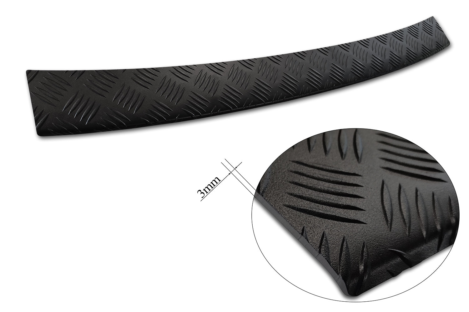 Lastskydd Black Mat Volkswagen Touran III/ R-line 2015+ – Mattsvart
