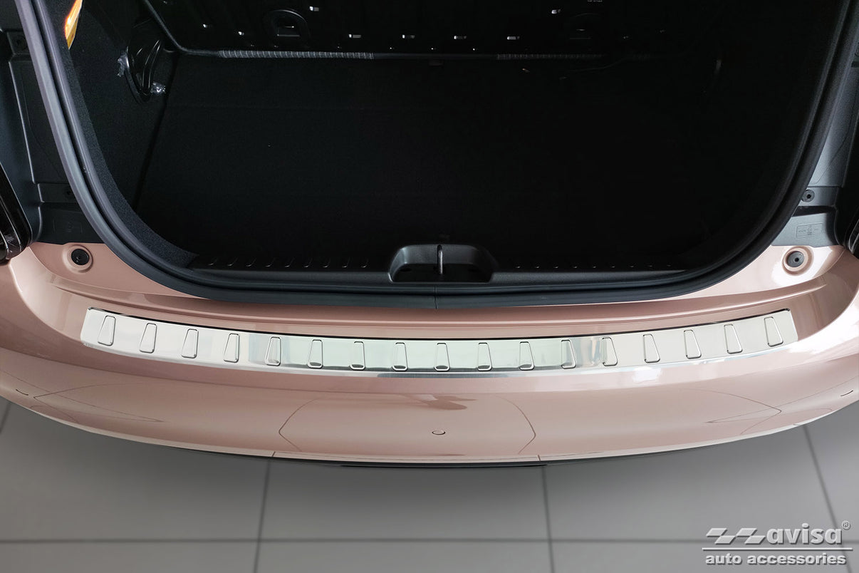 Lastskydd Fiat 500 e II halvkombi 3-dörrars 2020+/ Fiat e II cabrio 2020+/ Fiat 500 II 3+1 Electric – Silver satin – detaljbild 3