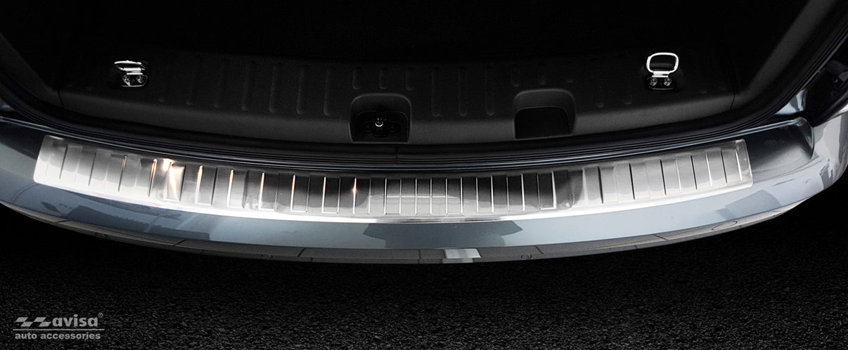 Lastskydd Volkswagen Caddy 2003–2015, facelift 2015–2020 / Volkswagen Caddy Maxi 2003–2015, facelift 02.2015– 2020 – Silver satin – detaljbild 2
