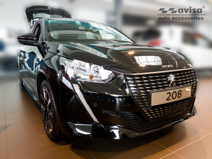 Lastskydd Peugeot 208 II halvkombi 5-dörrars 2019–2023, facelift 2023+ – Svart – detaljbild 3