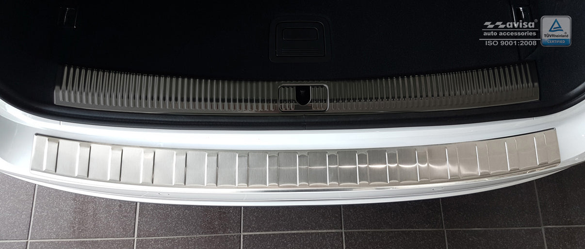 Lastskydd Audi A4 B9 Avant/ S-line 2015–2019, facelift 2019+ / Audi S4 Avant 2015–2019, facelift 2019+ – Silver satin