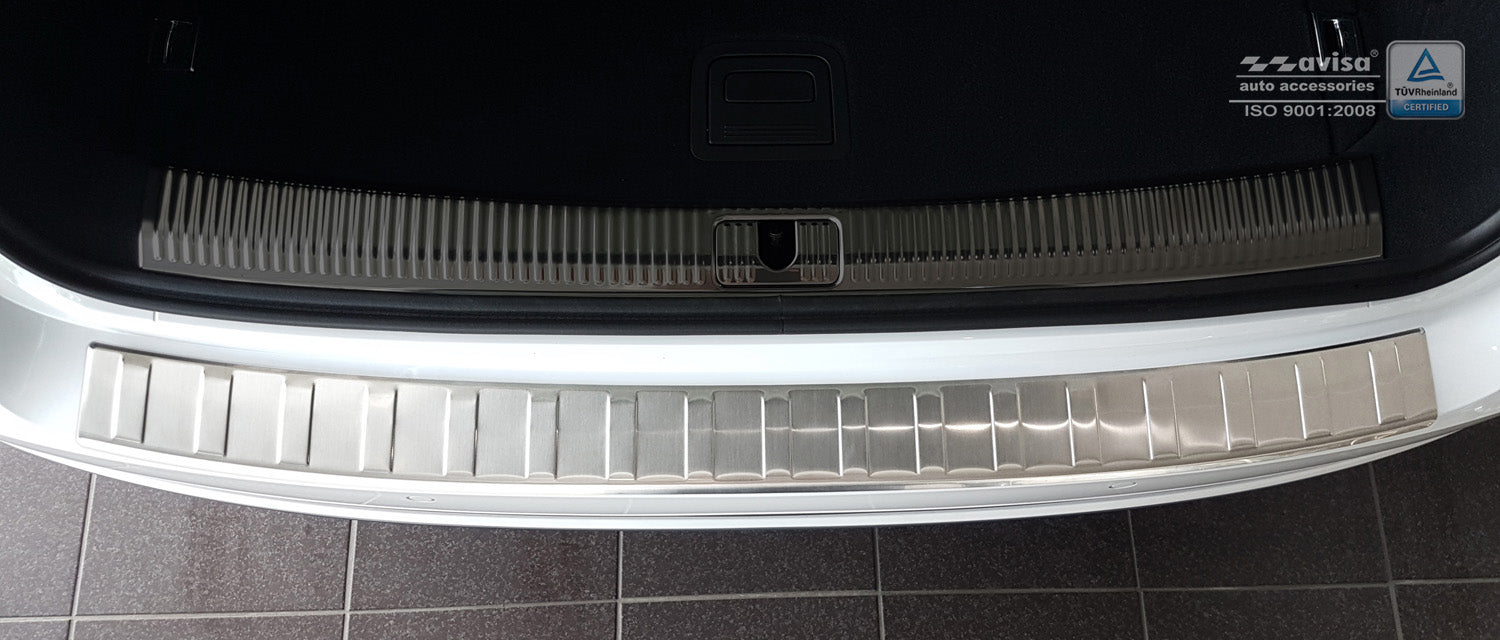 Lastskydd Audi A4 B9 Avant/ S-line 2015–2019, facelift 2019+ / Audi S4 Avant 2015–2019, facelift 2019+ – Silver satin