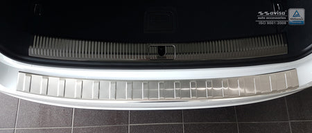 Lastskydd Audi A4 B9 Avant/ S-line 2015–2019, facelift 2019+ / Audi S4 Avant 2015–2019, facelift 2019+ – Silver satin
