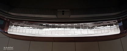 Lastskydd Volkswagen Passat B8 variant/ R-line/ Alltrack/ GTE 2014–2019, facelift 2019–2023 – Spegelpolerat silver – detaljbild 2