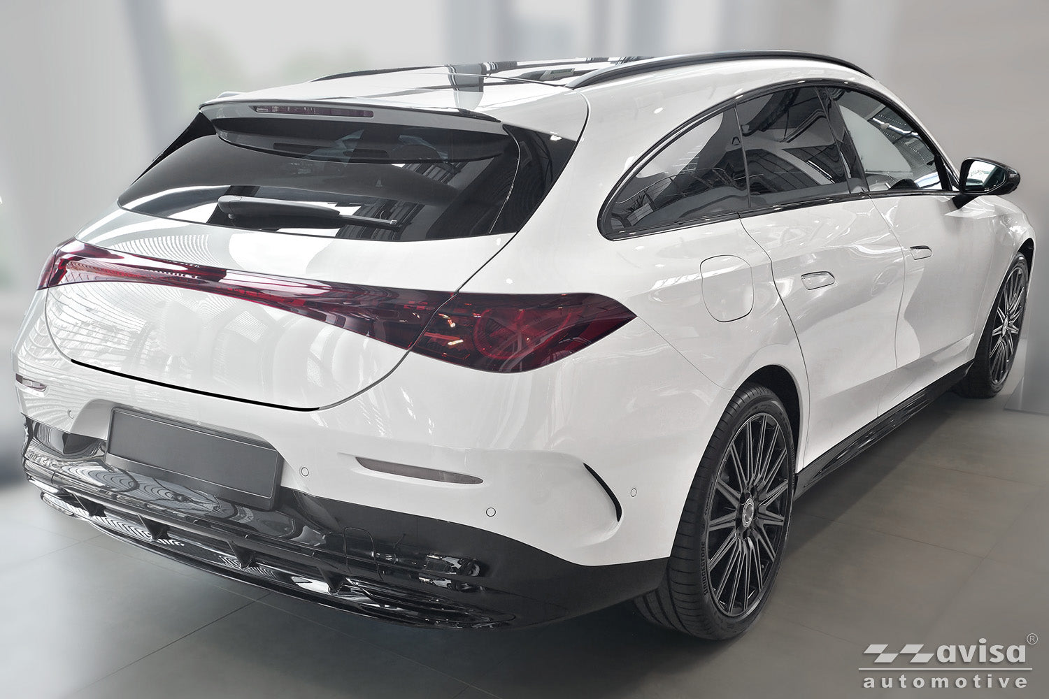 Lastskydd Mercedes Cla III Shooting Brake (X174) 2025+ – Svart – detaljbild 2