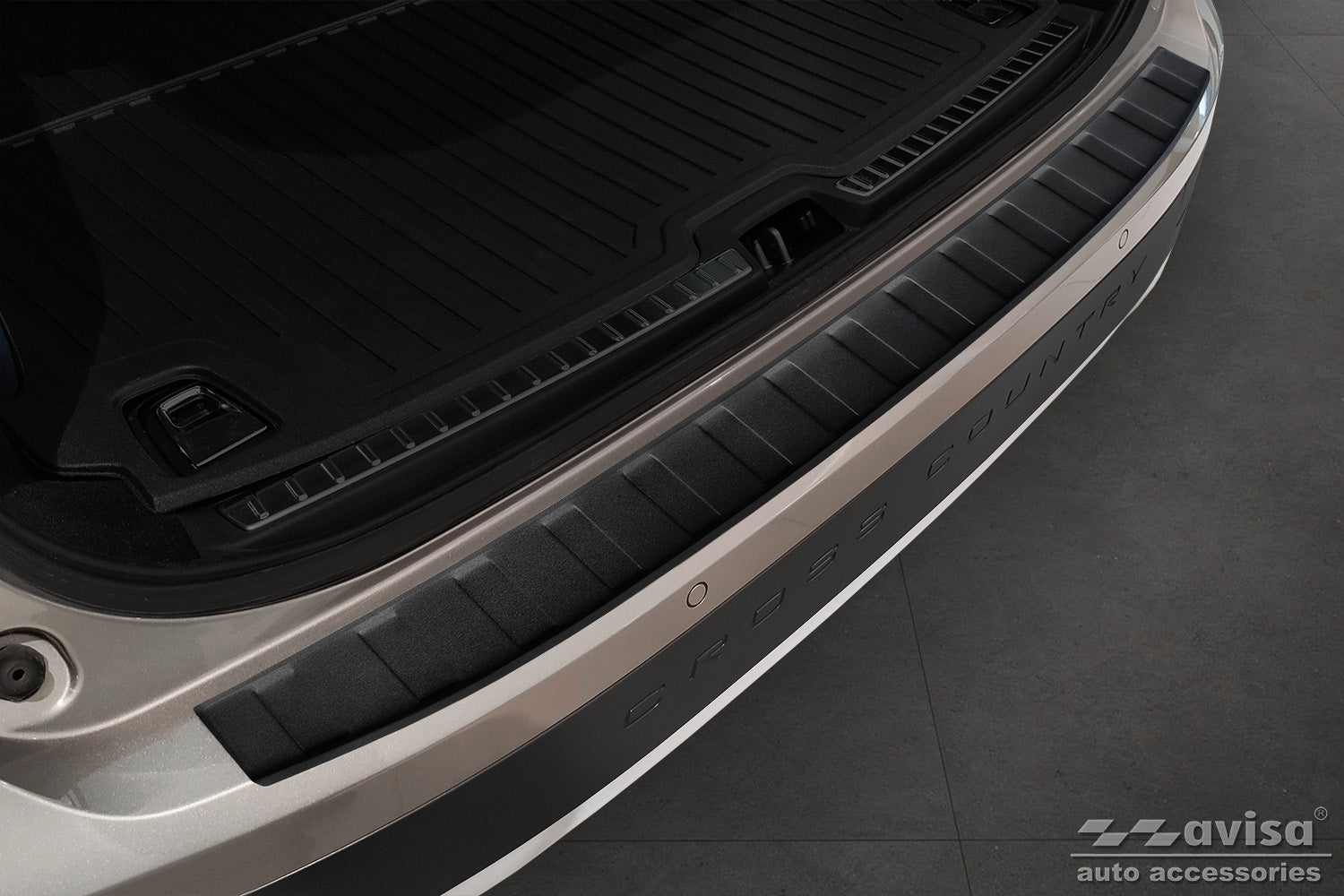 Lastskydd Black Mat Volvo V90 Kombi 2016+ / Volvo V90 Cross Country 2016+ – Mattsvart – detaljbild 3
