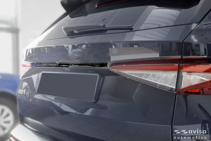 Bakluckelist Skoda Elroq 2025+ – Spegelblank svart – detaljbild 3