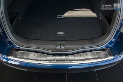 Lastskydd Renault Talisman grandtour 2016–2020, facelift 2020+ – Silver satin – detaljbild 3