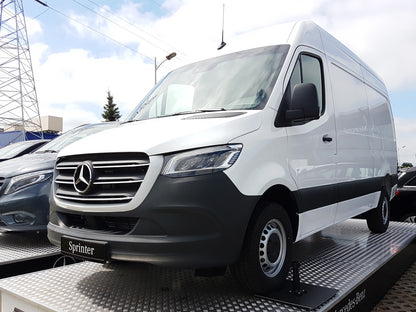 Lastskydd Mercedes Sprinter III 2018+ – Silver satin (2/35295) – detaljbild 3