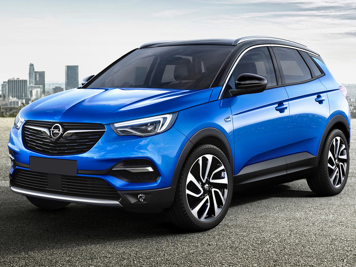 Lastskydd Opel Grandland X/ Hybrid 2017–2021 – Svart – detaljbild 3