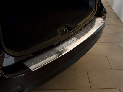Lastskydd Subaru Forester IV 2012–2015, facelift 2015–2018 – Silver satin – detaljbild 2