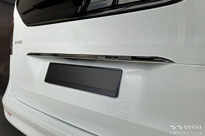 Bakluckelist Mercedes V Class W447/ Vito III/ Marco Polo 2014–2019, facelift 2019–2024, facelift 2024+ – Spegelblank svart – detaljbild 3