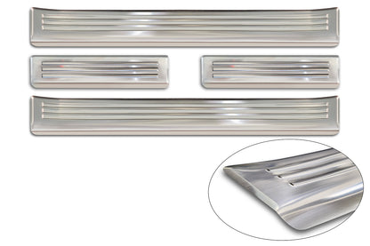 Tröskelskydd Lines Omoda 9 2024+ – Silver satin