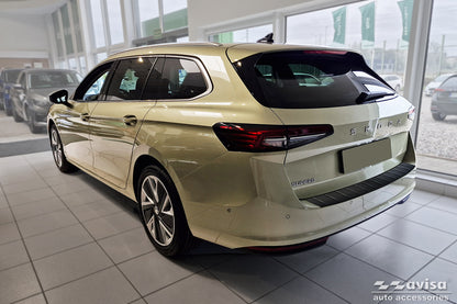 Lastskydd Black Mat Skoda Superb IV Kombi 2024+ – Mattsvart – detaljbild 2