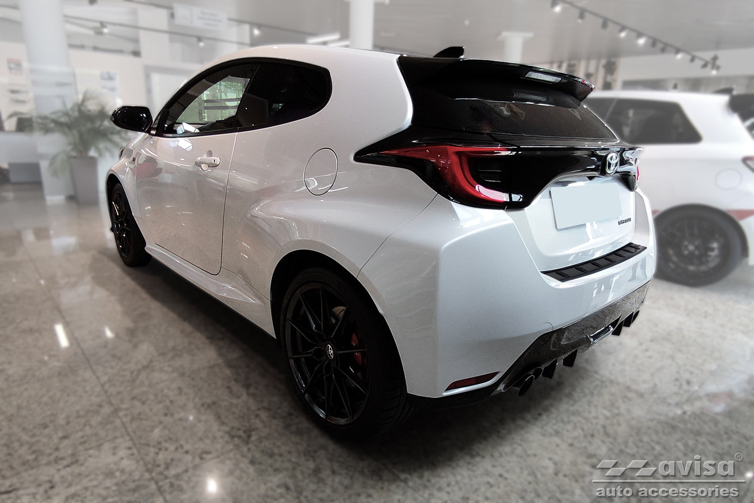 Lastskydd Strong Edition Toyota GR Yaris 2020+ – Svart – detaljbild 2