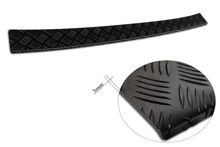 Lastskydd Black Mat Volkswagen Transporter T6, Caravelle T6 2015–2024 (versionen med trunk opening upwards) – Mattsvart