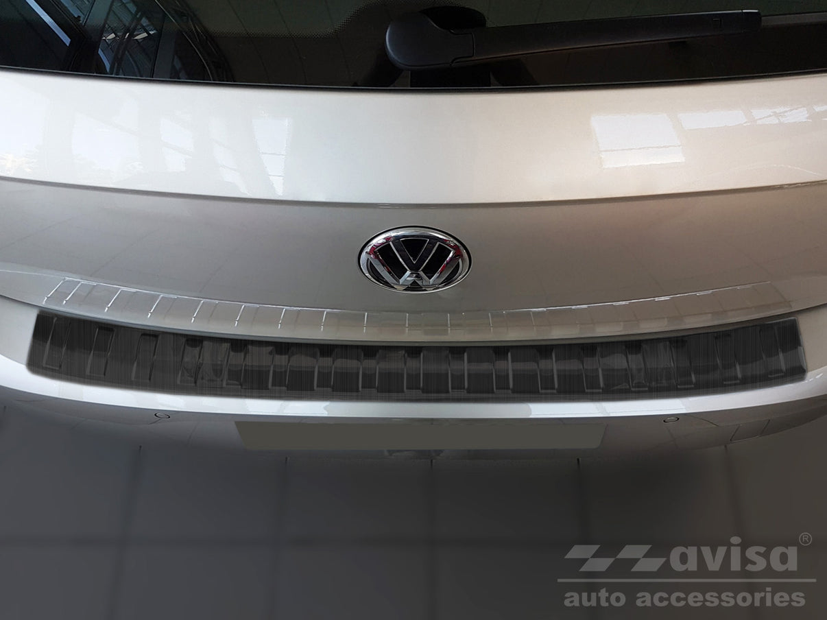 Lastskydd Volkswagen Polo VI halvkombi 5-dörrars 2017–2021, facelift 2021+ – Svart – detaljbild 3