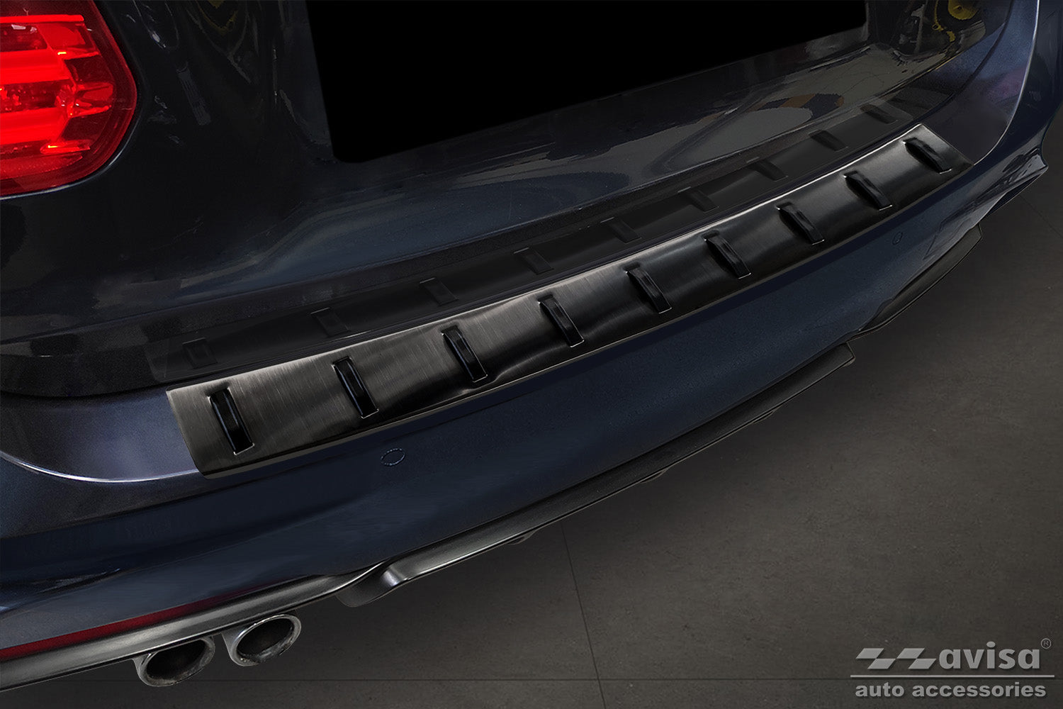 Lastskydd Strong Edition BMW 3 F31 Touring/ M-paket 2012–2015, facelift 2015–2018 – Svart – detaljbild 3