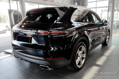 Lastskydd Porsche Cayenne III (P0536) 2017–2023 – Svart – detaljbild 2