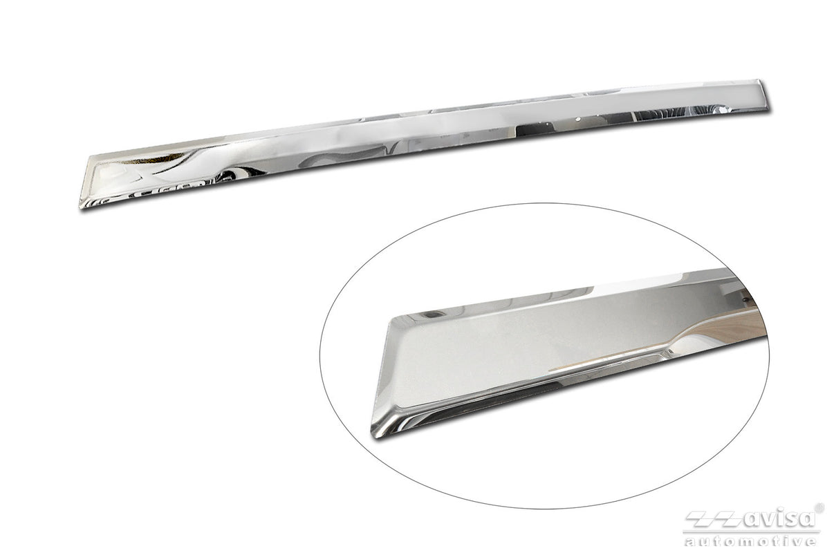 Bakluckelist Skoda Fabia IV 2021+ – Spegelpolerat silver
