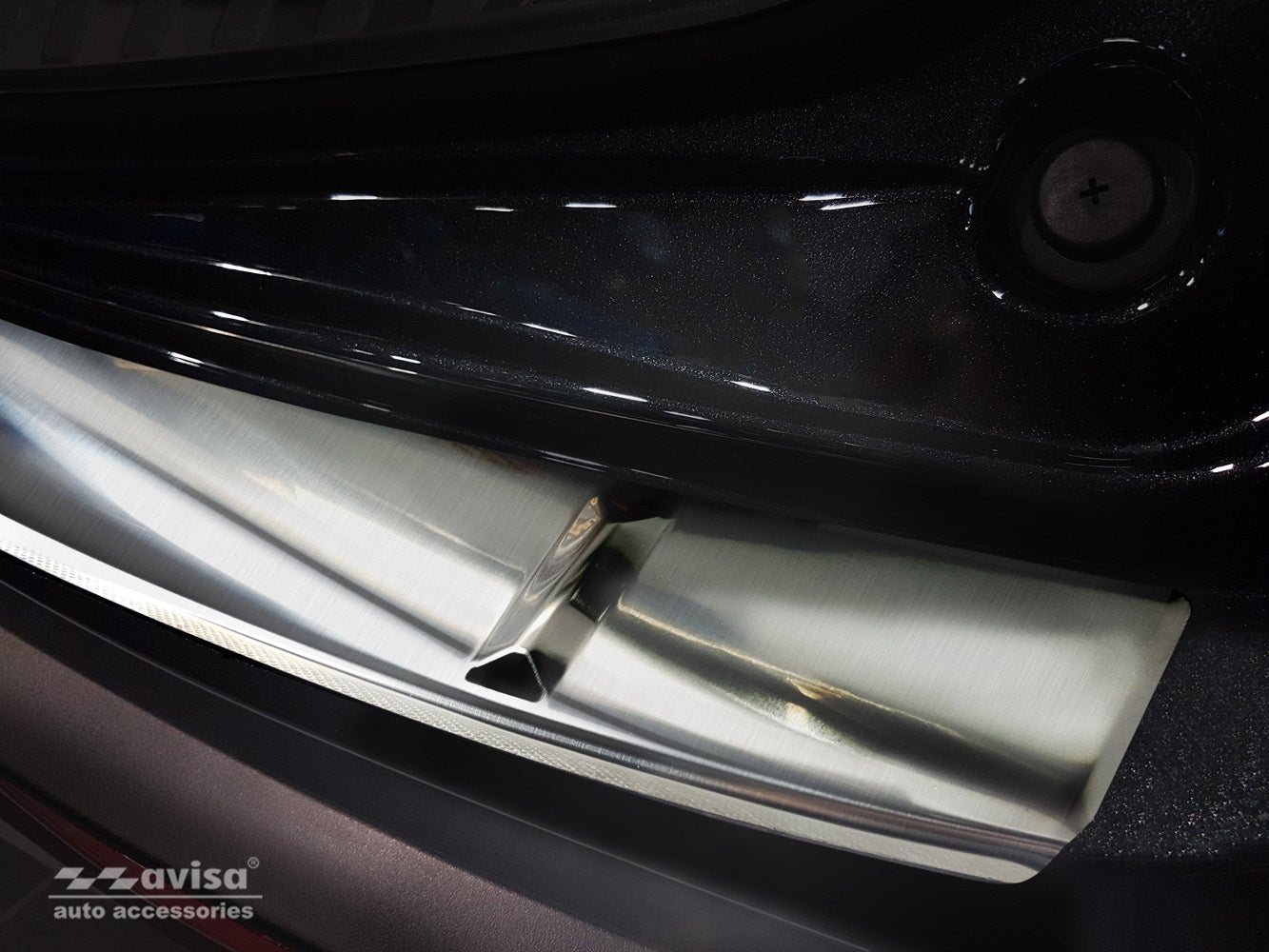 Lastskydd Alfa Romeo Stelvio 2016–2020, facelift 2020+ – Silver satin