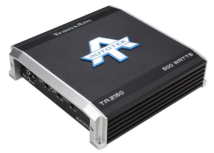 Slutsteg 2-kanals 500W – För baslåda eller framsystem Autotek – produktbild framifrån | Autotek