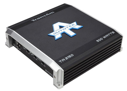 Slutsteg 2-kanals 500W – För baslåda eller framsystem Autotek – produktbild framifrån | Autotek